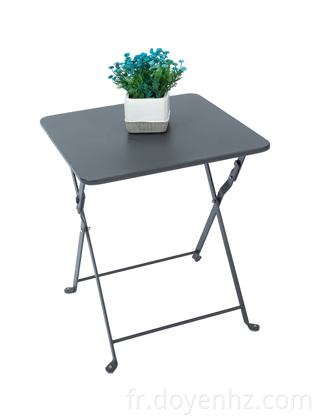 Metal Folding Square Garden Table